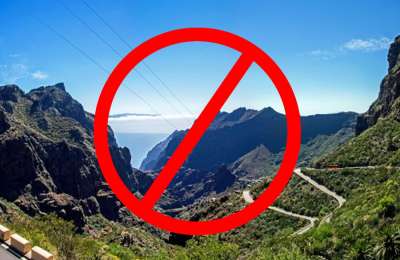 Masca Valley and five forestal areas are closed to the public 