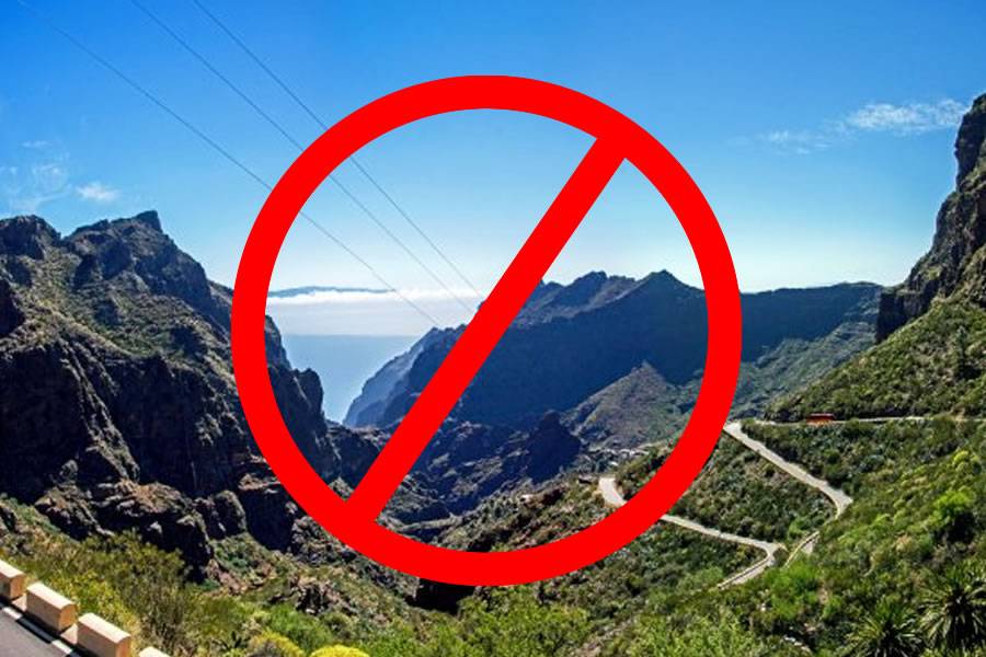 Masca Valley and five forestal areas are closed to the public 