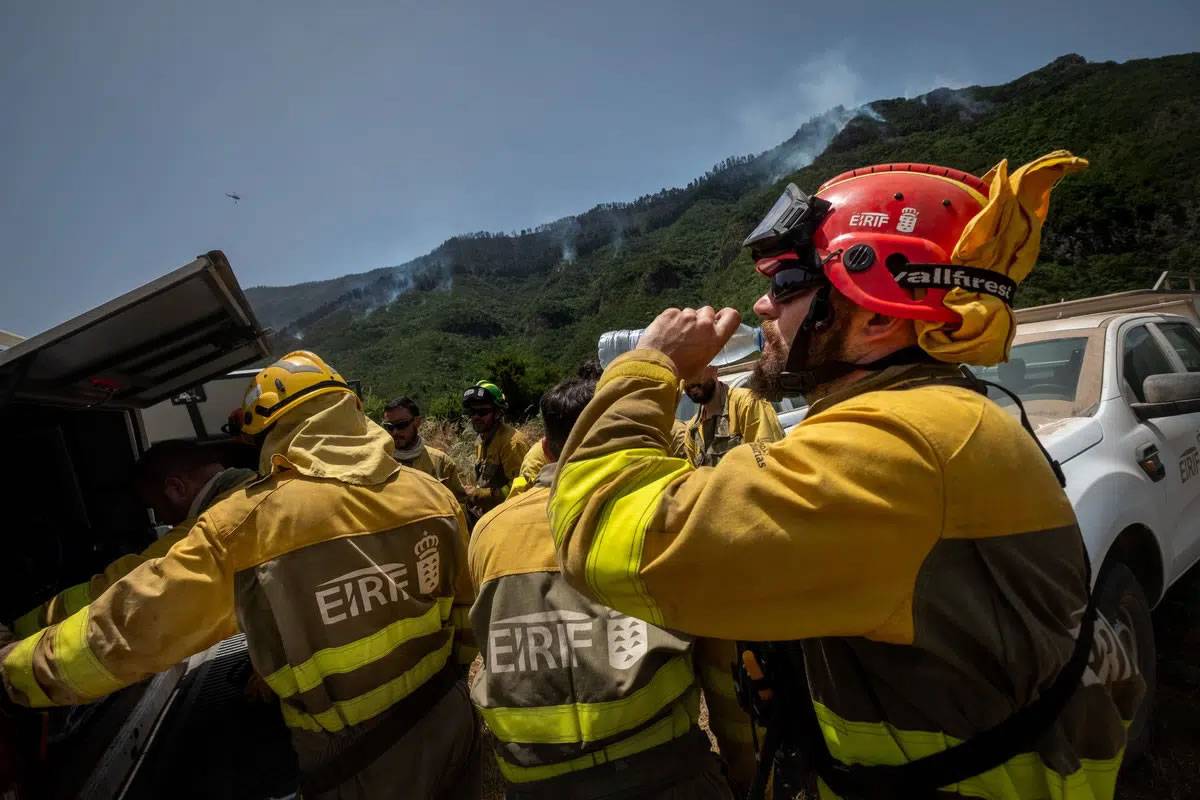 FOREST FIRE UPDATE: The fire is considered to be under control but not extinguished