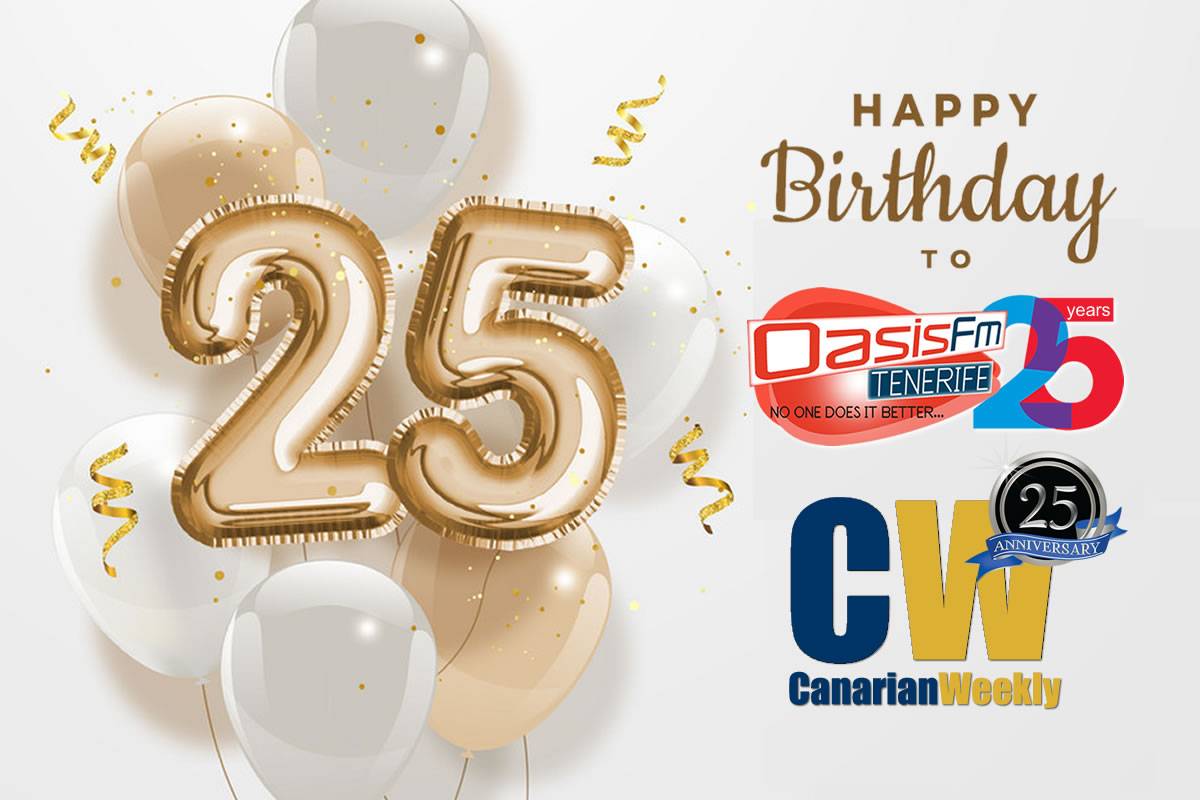 Oasis Fm and Canarian Weekly celebrate 25 years of service in Tenerife