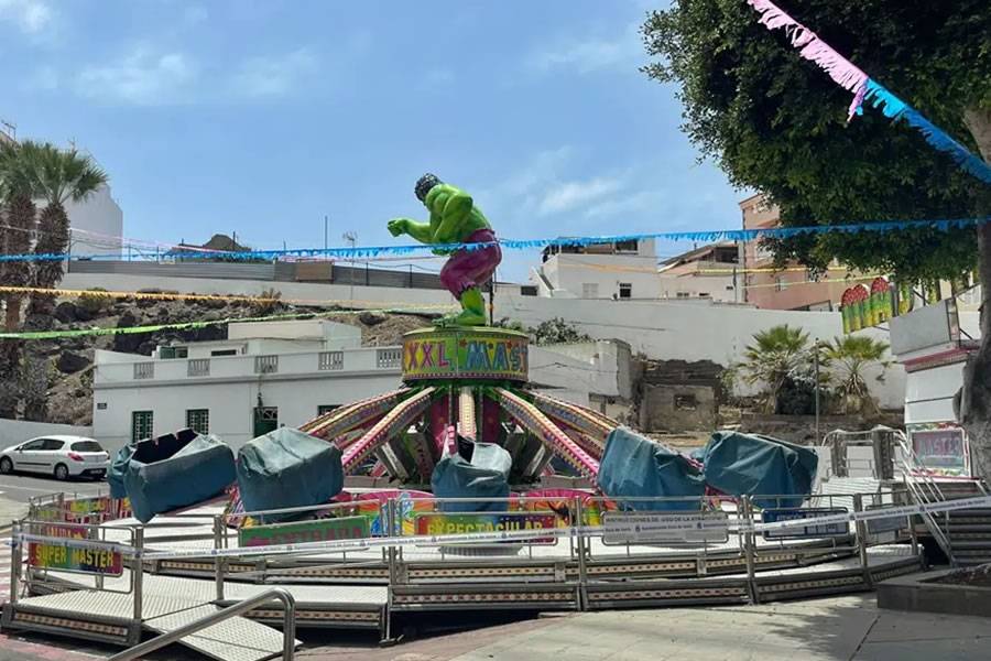 A 25 year old young man dies after being electrocuted by a ride at the Alcalá fayre