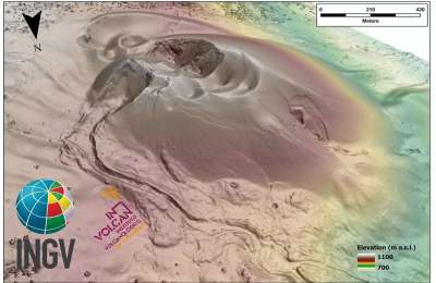 The first high-resolution digital model of the La Palma volcano is published 