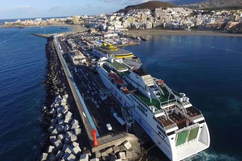 Tenerife’s ports had more than three million passengers between January and July