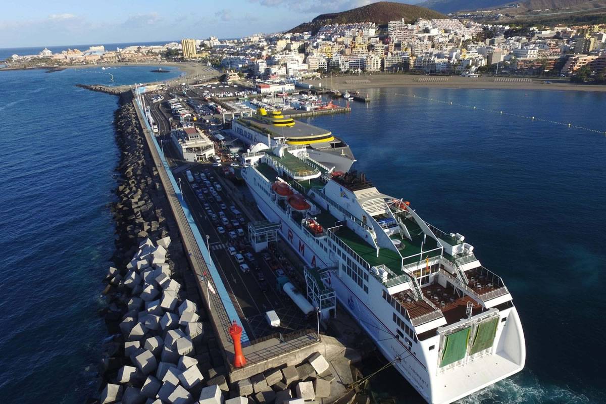 Tenerife’s ports had more than three million passengers between January and July