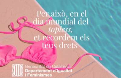 Spain is urging women to swim topless to ‘fight discrimination’