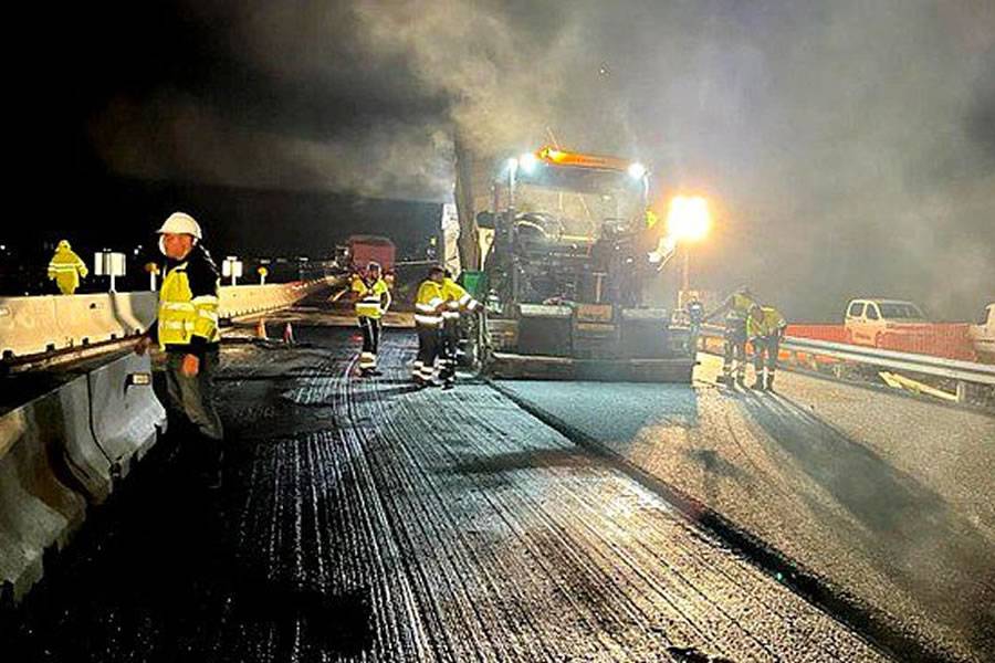 Roadworks resume on the TF-1 in the south from Sunday night