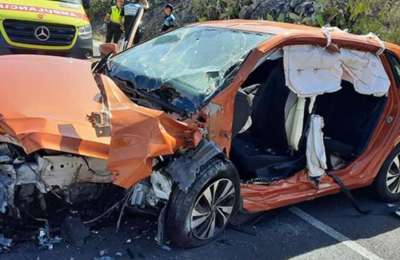 One killed and two injured in horrific car accident in San Miguel 