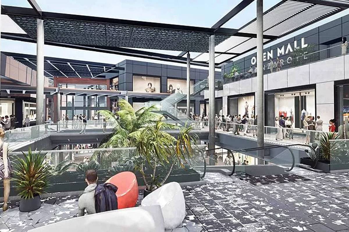 The new Open Mall shopping centre announces opening date and shops inside