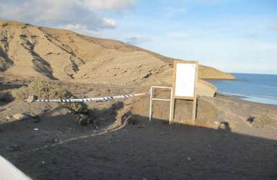 Bathing prohibited in four beaches in the south of Tenerife
