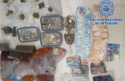 VIDEO: Two British drug dealers arrested in the south of Tenerife