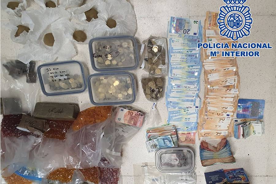 VIDEO: Two British drug dealers arrested in the south of Tenerife