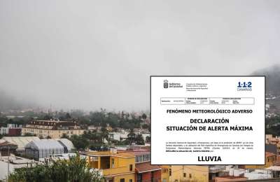 The Canary Islands are on maximum storm alert for this weekend
