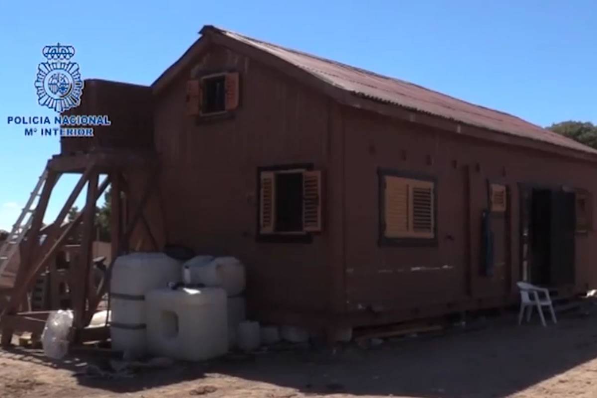 VIDEO: Police raid Spain's first South American style cocaine lab