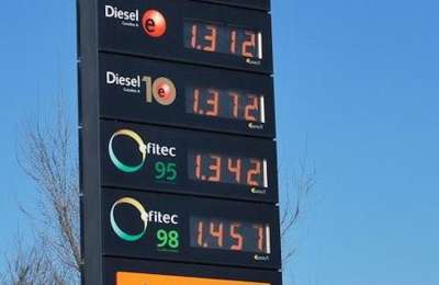 Fuel prices continue to drop. 95 octane is now less than 1.10 a litre in some petrol stations