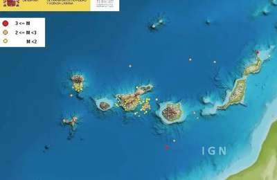The IGN recorded 330 earthquakes in September, the highest number since January