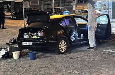 The decomposing body of a man is found in a car in a public car park