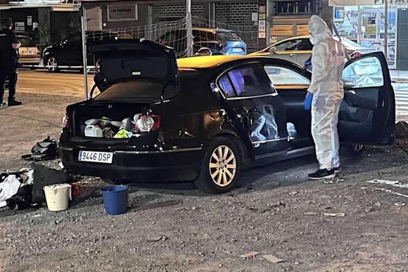 The decomposing body of a man is found in a car in a public car park