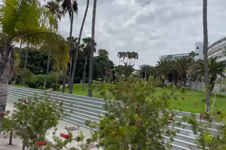 Petition against the car park. Adeje residents want your help to save the park.