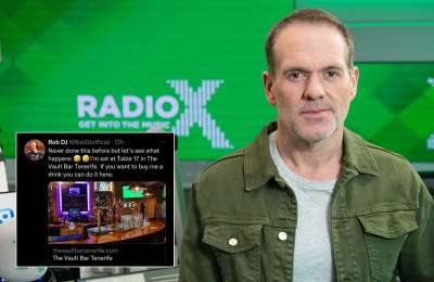 Tenerife bar has the Radio X factor thanks to Chris Moyles 