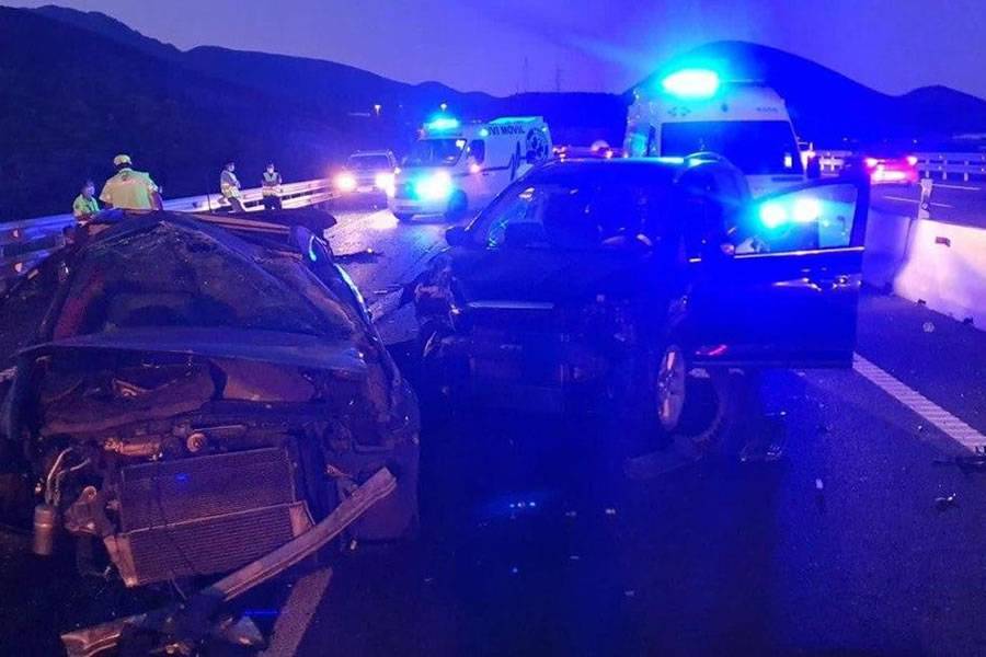 Two dead due to kamikaze driver on the GC-1 motorway