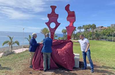 New sculpture unveiled in Costa Adeje donated by the people of Ukraine