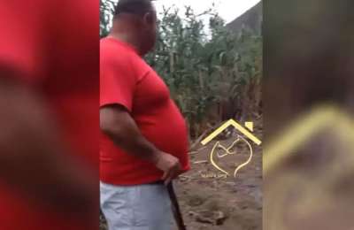 VIDEO: Search for a man who kicks a cat and laughs about it