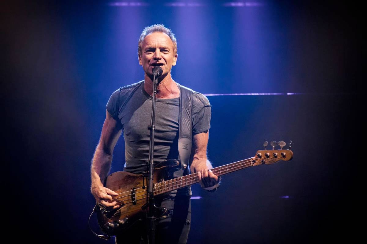 Sting will perform two concerts in Tenerife South and Gran Canaria next