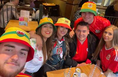 The Welsh are coming! Over 2,000 fans descend on Tenerife for the World Cup 