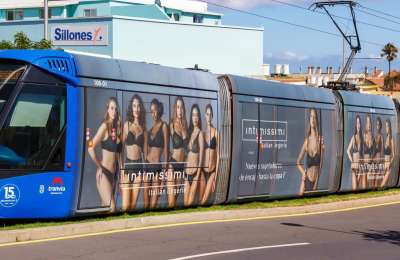 Controversy over lingerie ads on public transport that degrade women