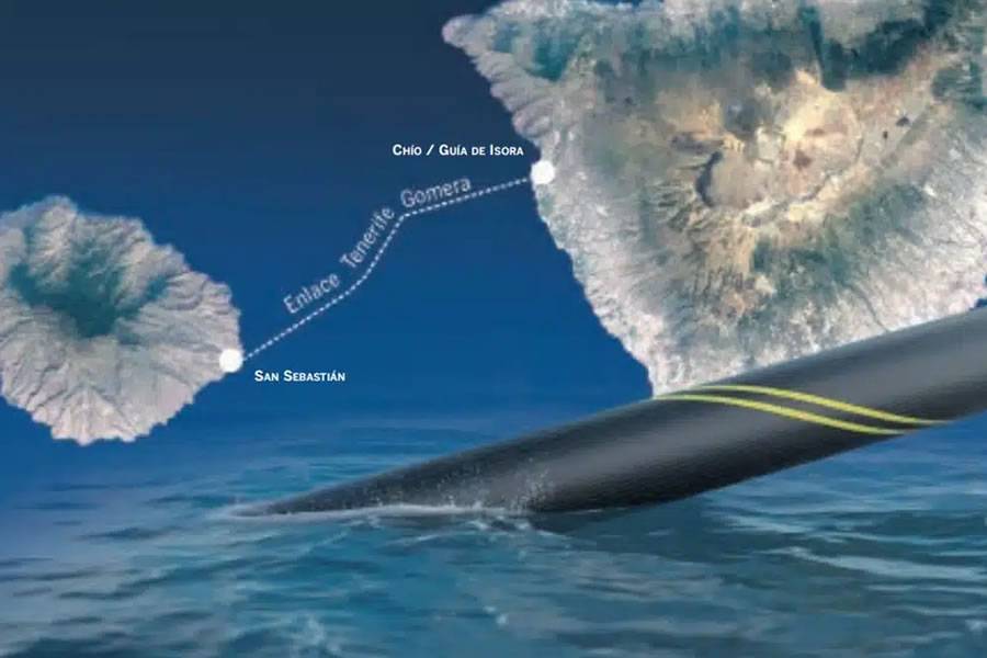 Underwater connection cable between La Gomera and Tenerife is approved