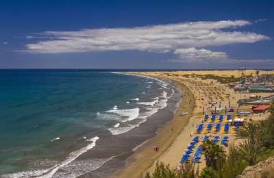 A male tourist drowns in Playa del Inglés
