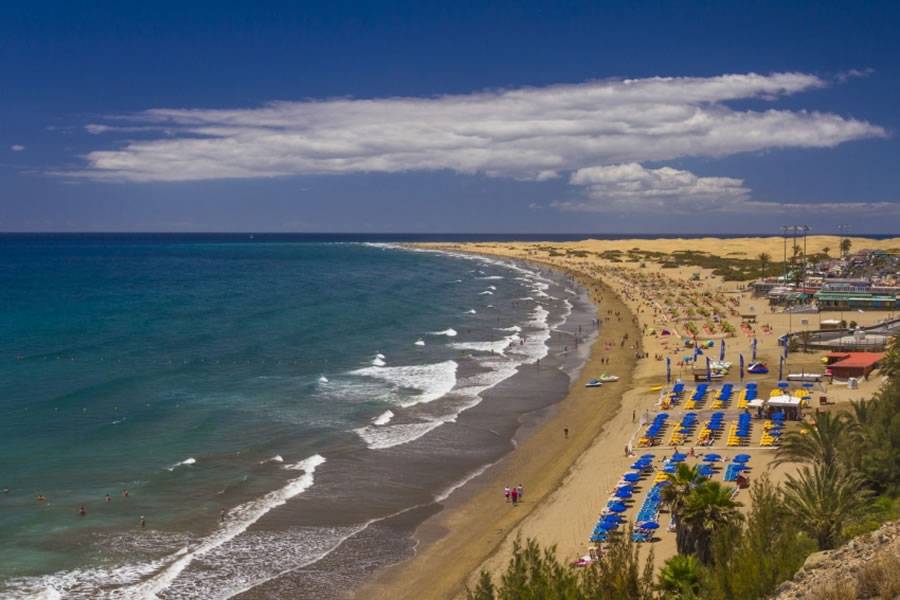 A male tourist drowns in Playa del Inglés