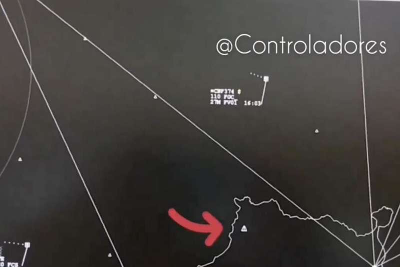 VIDEO: Air traffic control radar detected the meteor over Gran Canaria