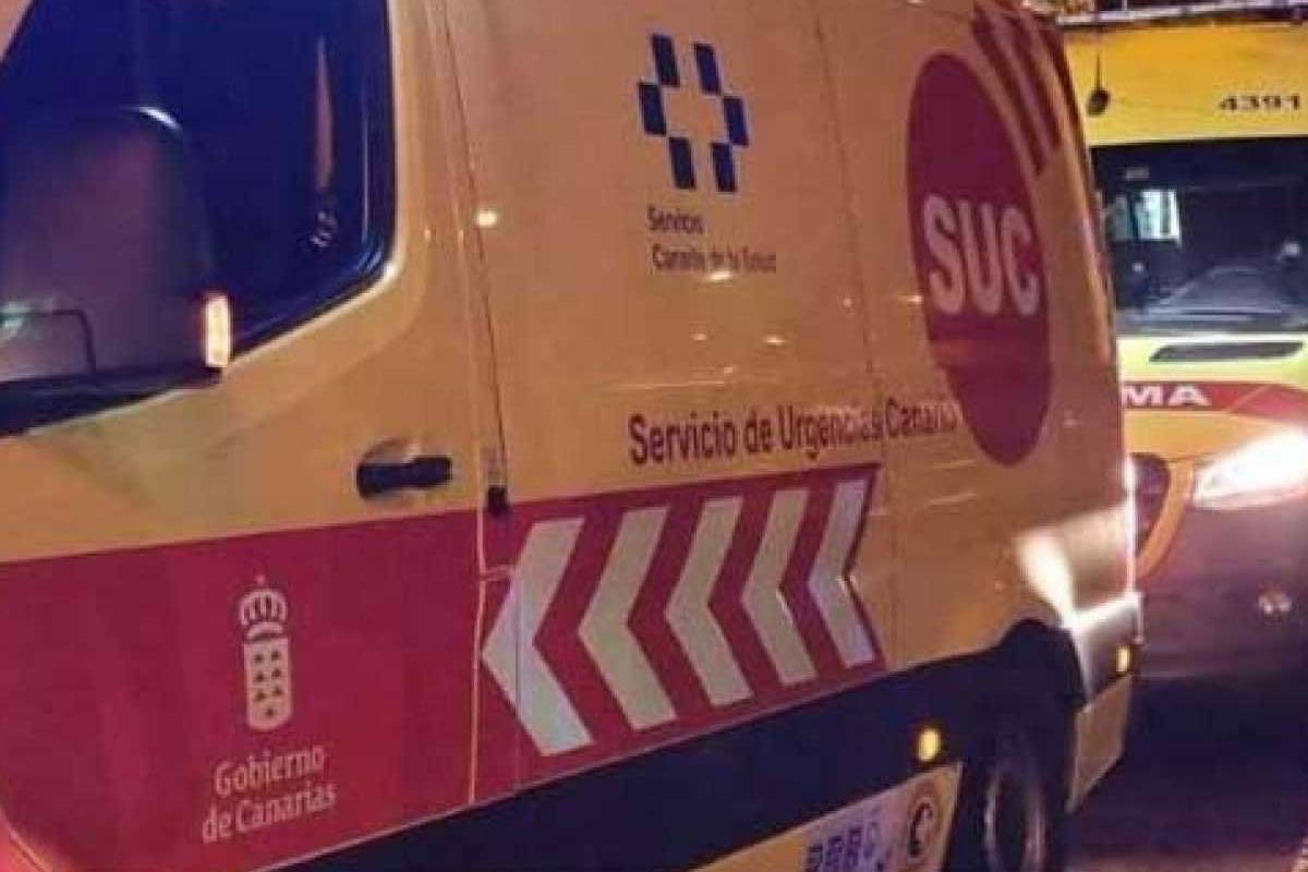 Two women injured in a car accident in Guargacho in the south of Tenerife Two women injured in a car accident in Guargacho in the south of Tenerife