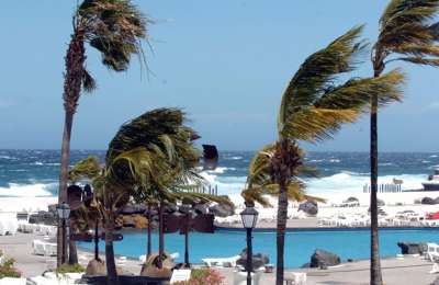 Heavy rain and intense wind at the start of the week in the Canary Islands 