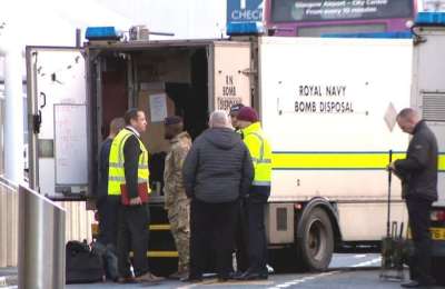 Bomb scare at Glasgow airport delays flights to the Canary Islands
