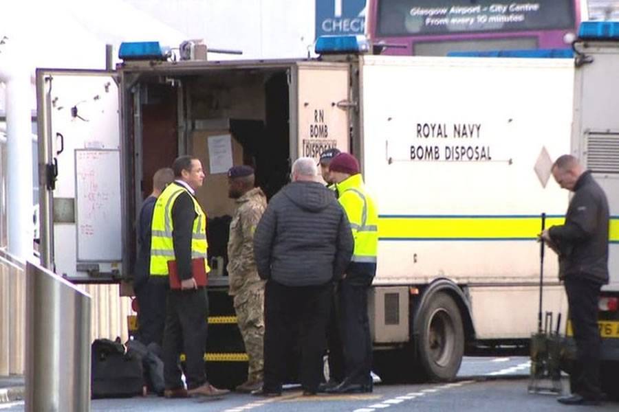 Bomb scare at Glasgow airport delays flights to the Canary Islands