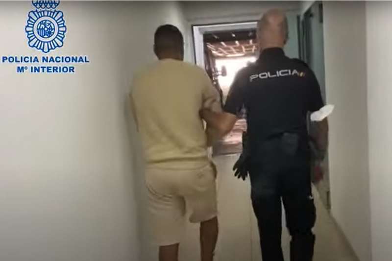 VIDEO: An international fugitive is arrested in Lanzarote