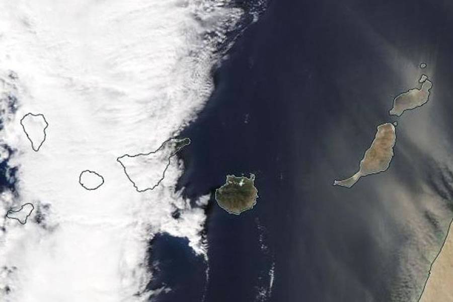 The weather warning for calima and haze is extended to all of the Canary Islands