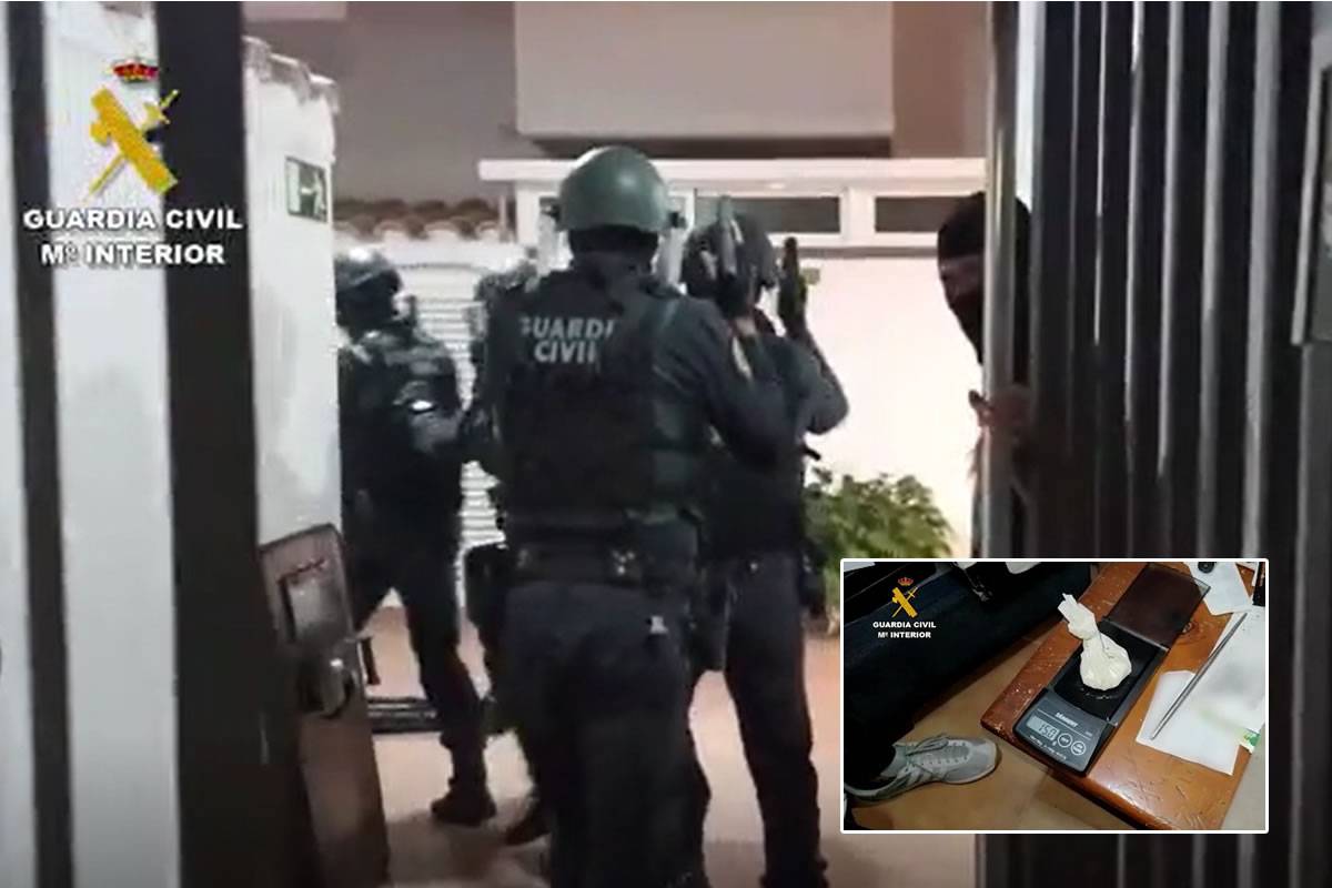 Eight arrested for selling cocaine after police raids in the south of Tenerife  Eight arrested for selling cocaine after police raids in the south of Tenerife