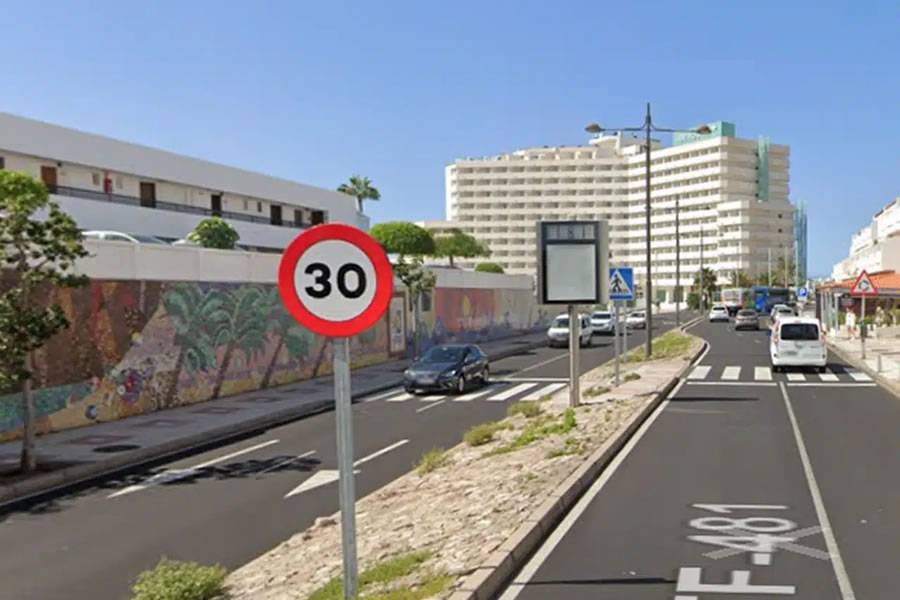 A cyclist is killed in an accident in San Eugenio in Costa Adeje A cyclist is killed in an accident in San Eugenio in Costa Adeje