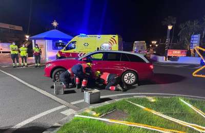 One dead and three injured in two New Year accidents in Lanzarote