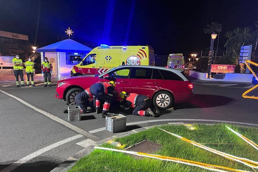 One dead and three injured in two New Year accidents in Lanzarote