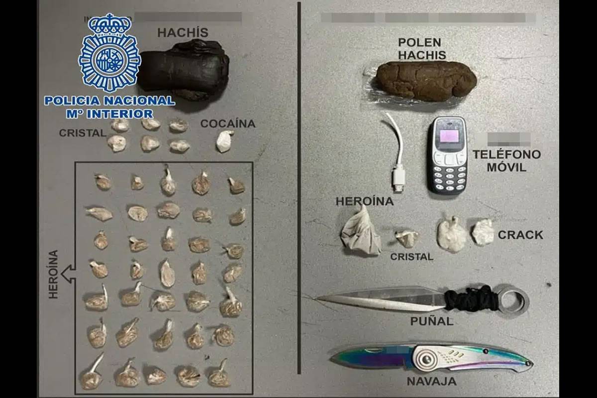 Three women arrested smuggling drugs into Las Palmas prison