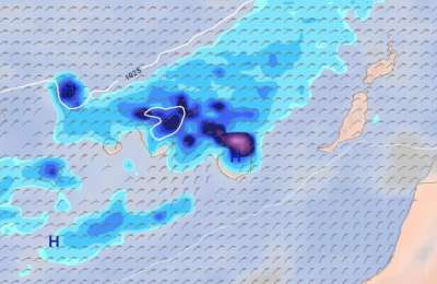 Abundant rains and more snow this week in the Canary Islands