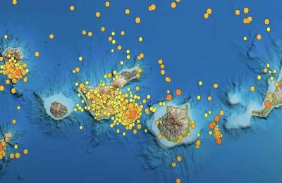 The IGN recorded 3,241 earthquakes in the Canary Islands in 2022