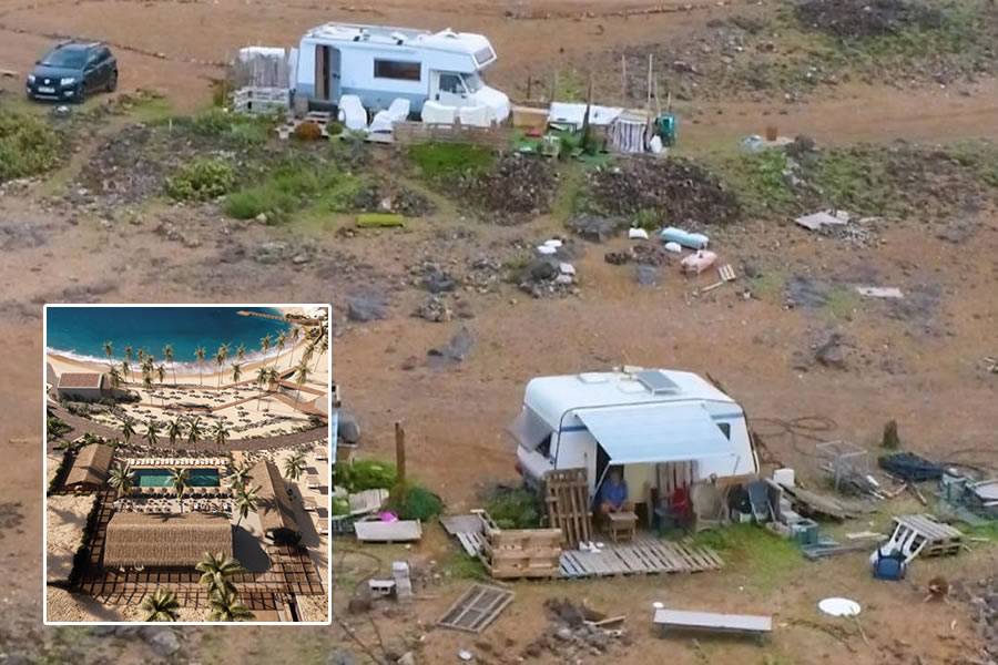 Puertito de Adeje residents are fed up with squatters and want Cuna del Alma to resume