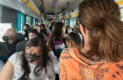 VIDEO: Chaos on public transport in Lanzarote