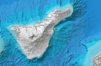 IGN report 11 earthquakes in just two hours in the south of Tenerife