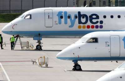 British airline Flybe goes into administration and cancels all flights